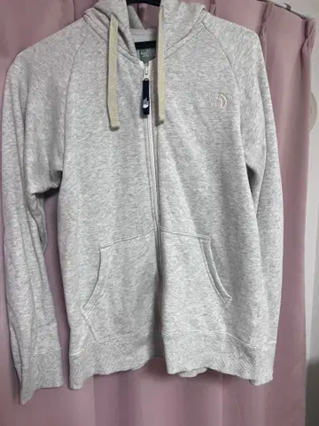 THE NORTH FACE 그레이 풀 집업 후드티 L