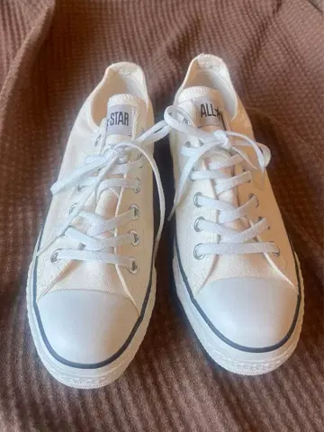 컨버스 올스타 로우컷 화이트 x 네이비