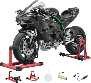 미사용 새상품 1/6 바이크 완성품 액션 피규어 블랙
