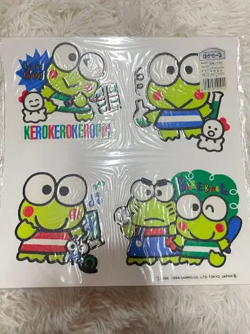 [ 미사용 ] 케로케로케로피 하가세루 비닐 타일 씰 1994년