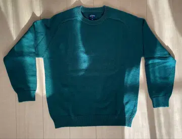 Noah NYC Cotton Crewneck Sweater Green M