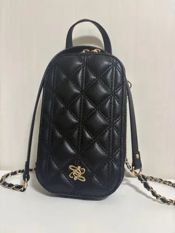 2WAY 퀼팅 멀티 숄더백/블랙