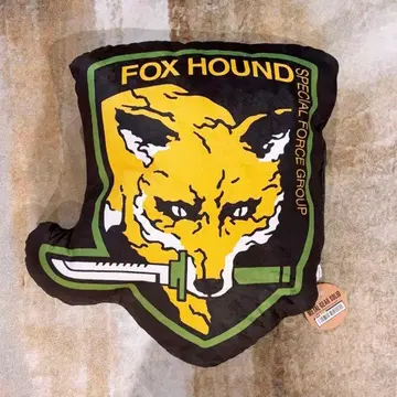 메탈기어솔리드 부대장 다이컷 쿠션 FOX HOUND