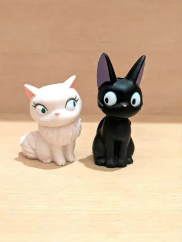 지브리 손가락 인형 마녀 배달부 키키 릴리 지지 소프트 비닐 피규어