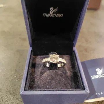 SWAROVSKI 스와로브스키 크리스탈 반지 12호