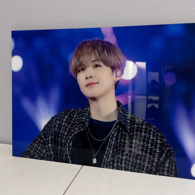 방탄소년단 슈가 홈마 전시 A2 아크릴 액자