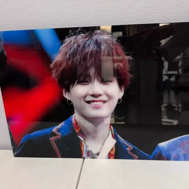 방탄소년단 슈가 홈마 전시 A3 아크릴 액자