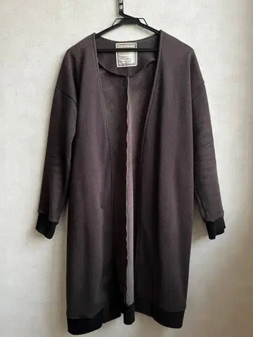 오픈 프론트 가디건 블루종