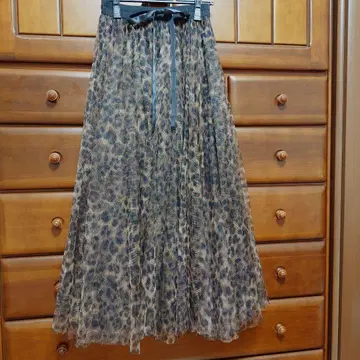 그레디 브릴리언트 레오파드 샤샤 스커트 새상품 롱 스커트