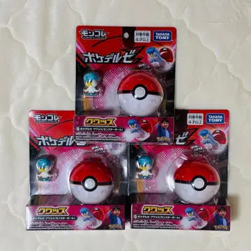 포켓몬 몬코레 포케델제 쿠와스 3세트