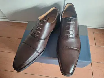 [ 미사용 새상품 ] 비즈니스 슈즈 남성용 브라운 25.5cm 3E