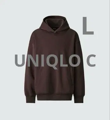 UNIQLO C 후드 맨투맨 L 팬츠 M 다크 브라운