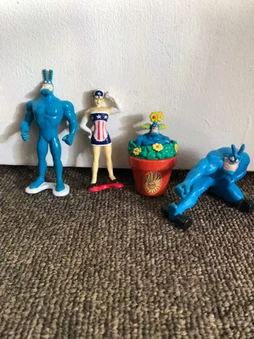 THE TICK 아메리칸 메이드 미니 피규어 4종 세트