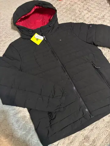 [ 택 포함 새상품 ] 타미힐피거 패딩 자켓 블랙 S 경량