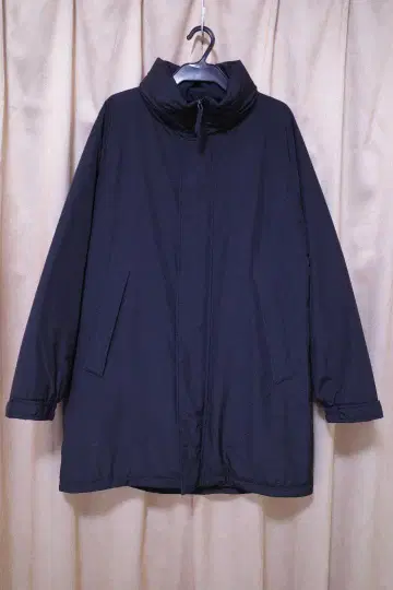 유니클로 방풍 패딩 코트 블랙 남녀 공용 L 사이즈