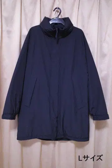 유니클로 방풍 패딩 코트 블랙 남녀 공용 L 사이즈