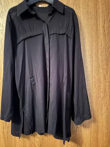 LEONARD SPORT 블랙 긴팔 셔츠