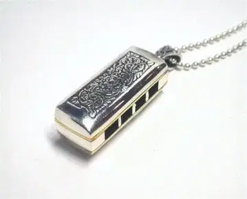 귀중한 실버 925제 하모니카 펜던트 탑!