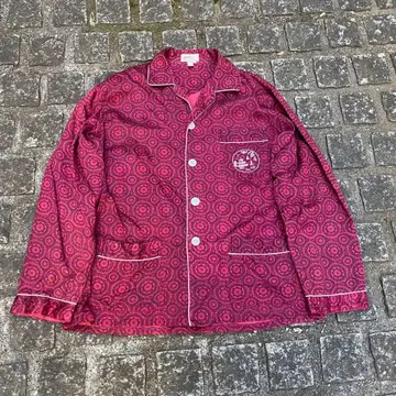 한정판 80~90s 은호 SILVER LAKE 파자마 셔츠 자수