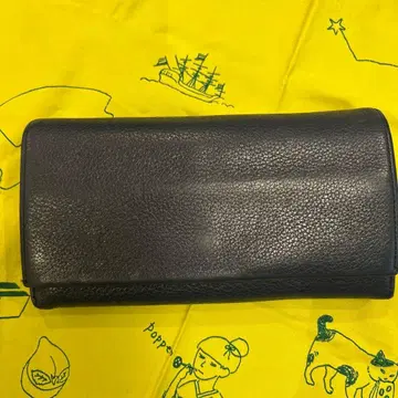 츠치야 가방 장지갑 네이비