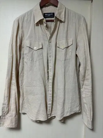 루드 갤러리 긴팔 셔츠 사이즈 4 베이지