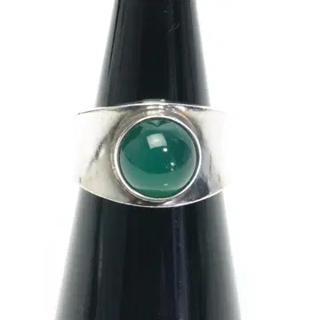 조지 젠슨 124 그린 마노 반지 11.5호