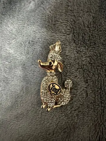 구리구리 / 푸들 브로치