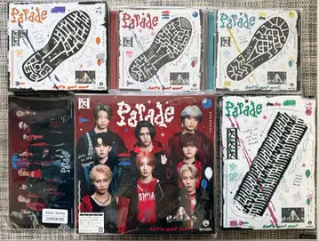 MAZZEL Parade 퍼레이드 전 형태 세트 (티켓 홀더 포함)