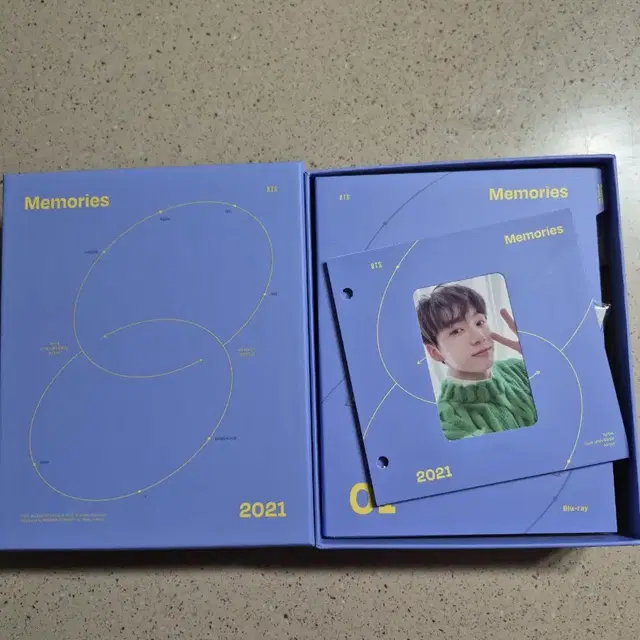 [정국 포카] 방탄소년단 2021 메모리즈 블루레이 풀셋 (미사용)