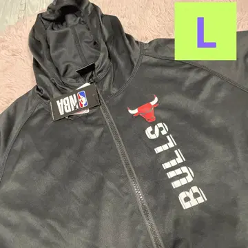 NBA 시카고 불스 액티브 자켓 속건성 수륙 L 블랙