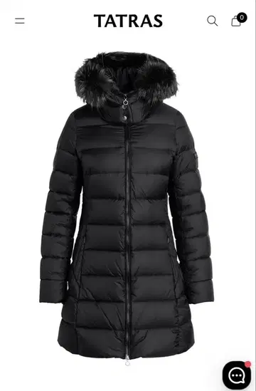 [ 미사용 새상품 ] TATRAS 다운 블랙 SARMA 03 사이즈