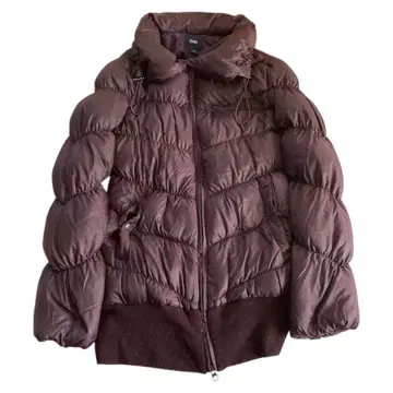 Gap 퍼플 슬림 롱 기장 다운 자켓 여성용 XS