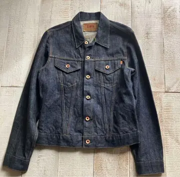 에드윈 데님 자켓 다크 네이비 vintage 5550-89