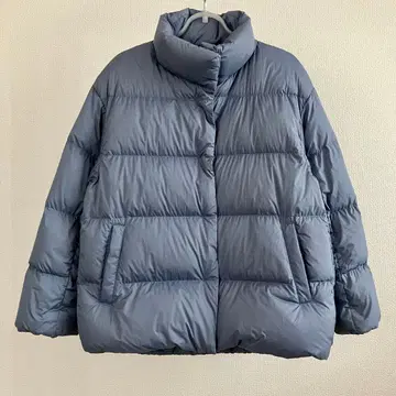 유니클로 울트라 라이트 다운 코쿤 자켓 M 블루