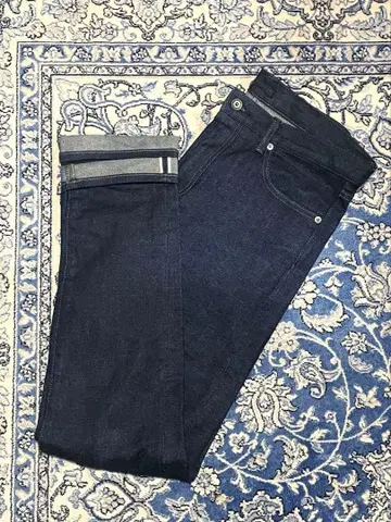 UNIQLO 슬림핏 청바지 / 셀비지 33in(84cm)