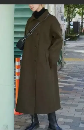 앤티로자홀리데이 스탠드 카라 3WAY 롱 코트 M