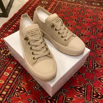 Noubel Voug Relax 통굽 부드러운 니트 스니커즈 신발