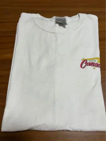 WHATEVER 호텔 캐나다 T셔츠 XL 화이트