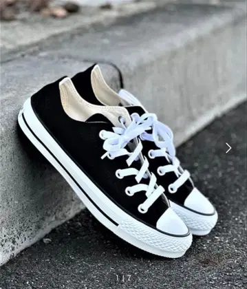 컨버스 넥스타 NEXTRA110 OX 블랙 23.5cm