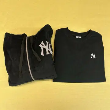 뉴욕 양키스 트레이닝복 지퍼 후드티