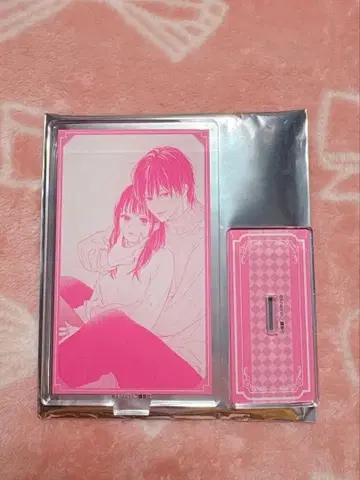 운명적인 사람을 만나는 이야기 아크릴 스탠드 핑크