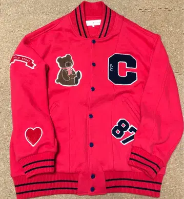 차일드우먼 바시티 자켓