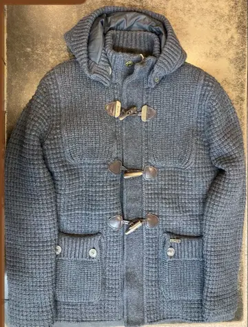 바크 Bark 더플 코트 니트 더플 자켓 L