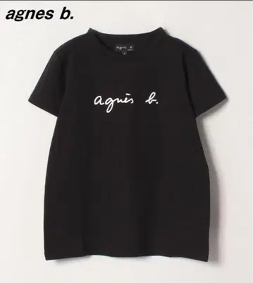 [ 미사용 ] agnes b. 블랙 T셔츠 S 사이즈