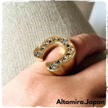 [고품질] 골드 말발굽 반지