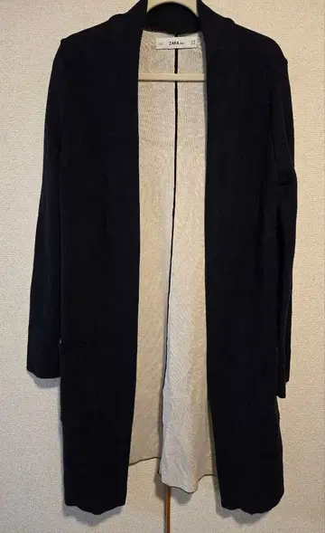 ZARA 롱 가디건 네이비 M