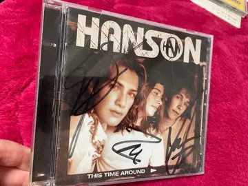 [ 귀중 친필 사인 ] Hanson This Time Around CD