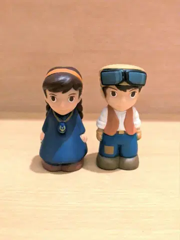 지브리 천공의 성 라퓨타 손가락 인형 시타 파즈 소프비 피규어