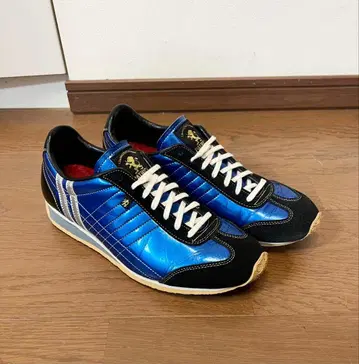 패트릭 스니커즈 블루 블랙 26.5cm