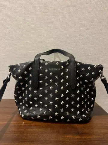 JIMMY CHOO 별 패턴 숄더백